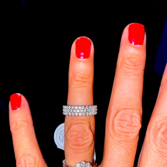 Arabella Jewelry - Size 5 Arabella Swarovski Pave Band